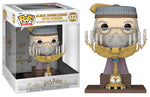 De Funko POP van Harry Potter - Albus Dumbledore with Podium DeLuxe 12 cm. (172)