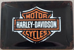 Tin Sign 20x30cm Harley Davidson Logo