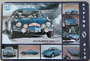 Tin Sign 20x30cm Renault Alpine A110