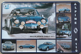 Tin Sign 20x30cm Renault Alpine A110