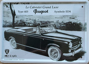 Tin Sign 15x20cm Peugeot 403 - 1957/1961