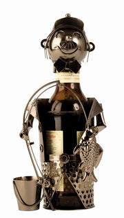 Metalen Bierfleshouder in Vissersdesign (3066)