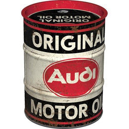 Money Box Oil Barrel Audi - Original Motor Oil - Spaarpot (31511)