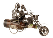 Metalen Bierfleshouder “Paar op Motor