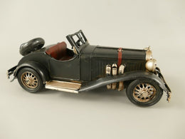 Metalen Model – Antiek Zwarte Auto (A-040)