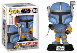 De (Funko) POP van Star Wars - Mandalorian - Paz Vizsla (666)