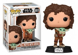 De Funko POP van Star Wars - Peli Motto with Grogu (665)