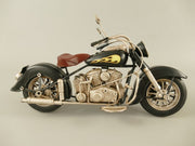 Metalen Model – Zwarte Antieke Motor (M-128)