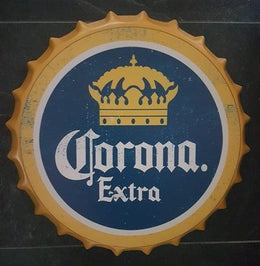 Metalen Bierdop/Kroonkurk – Corona Extra Edition