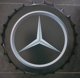 Metalen Bierdop/Kroonkurk – Mercedes Edition