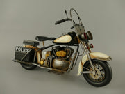 Metalen Model – Antieke Politie Motor (M-113)