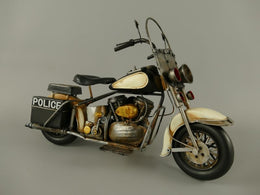 Metalen Model – Antieke Politie Motor (M-113)