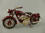 Metalen Model – Rode Antieke Motor (M-115)