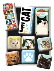 Magneet set Happy Cat