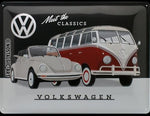 VW Classics – Metalen Wandbord 30 x 40 cm