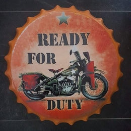 Metalen Bierdop/Kroonkurk – Motor Edition