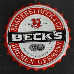 Metalen Bierdop/Kroonkurk – Beck’s Edition