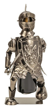 Metalen Wijnfleshouder “Ridder” (6088)