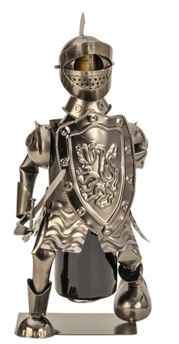Metalen Wijnfleshouder “Ridder” (6088)