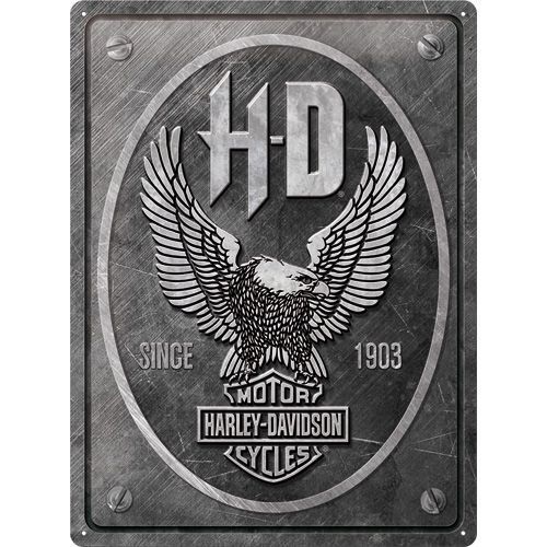 Tin Sign 30 x 40 Harley/Davidson Eagle