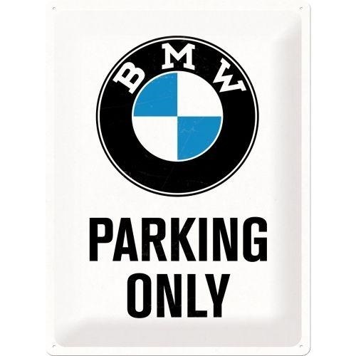 Tin Sign 30x40 BMW Parking Only