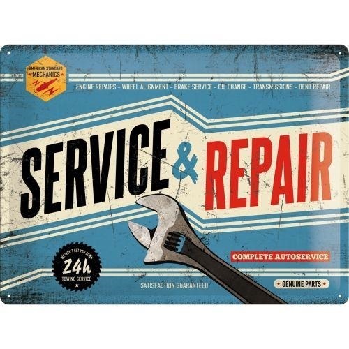 Tin Sign 30x40 Service & Repair
