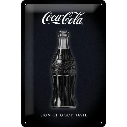 Tin Sign 20x30 Coca/Cola Good Taste