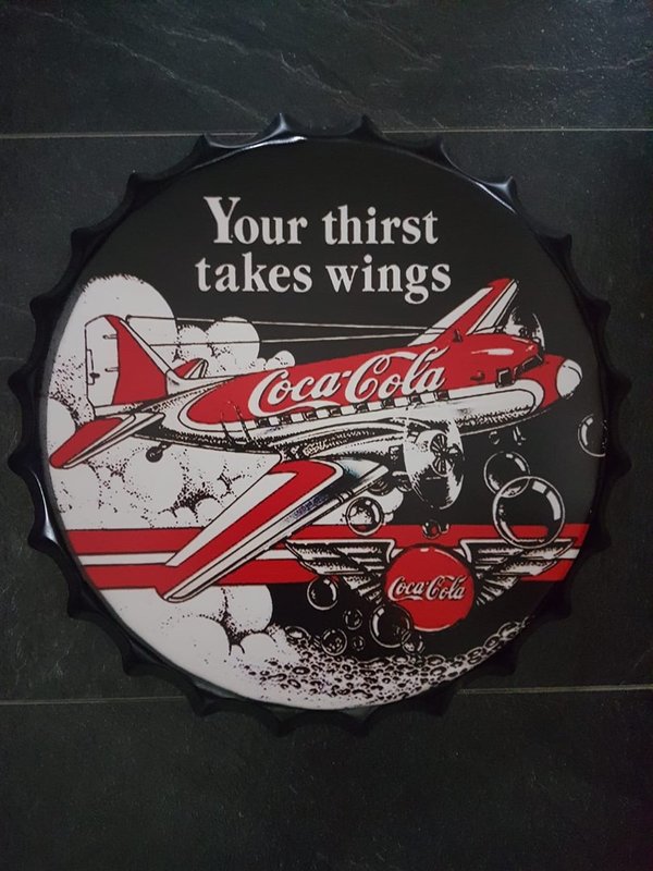 Coca cola vliegtuig