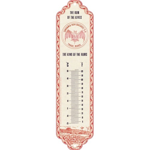 Thermometer Bacardi / The King Of The Rums