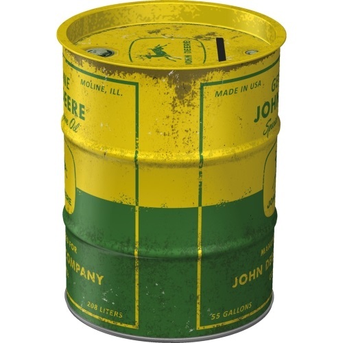 Money Box Oil Barrel John Deere / Special Purpose Oil